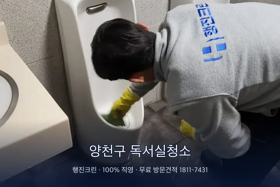 양천구 독서실청소 학원 화장실 세면대 청소